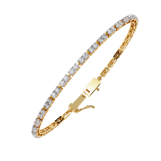Round Tennis Bracelet