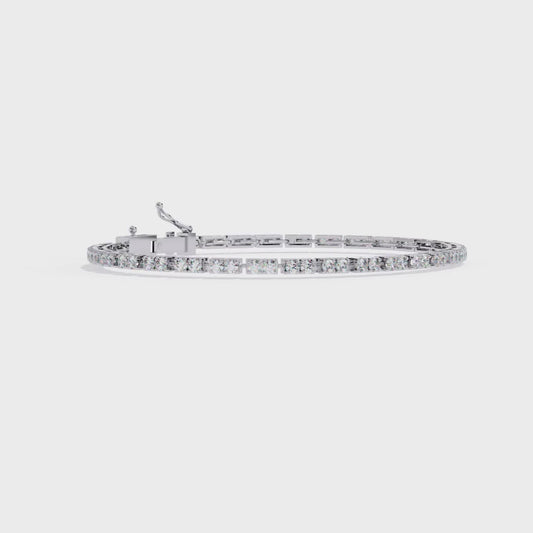 Round Tennis Bracelet